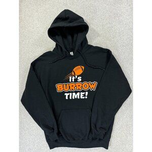 Cincinnati Bengals IT'S BURROW TIME" Gameday Hoodie‎ Sweatshirt (Men's Medium)